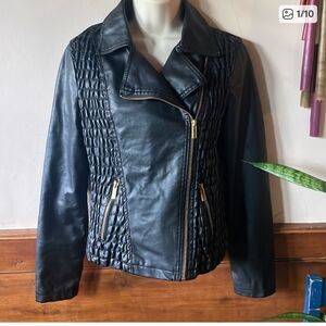 Leather-style Jacket size m